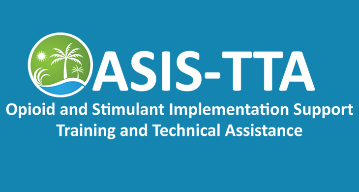 Opioid and stimulant implementation support training and technical assistance
