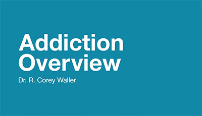 Addiction overview slide presentation snapshot